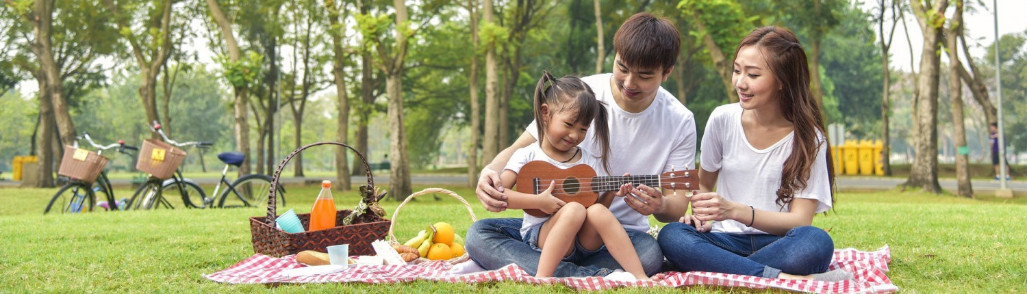 Family Having Picnic